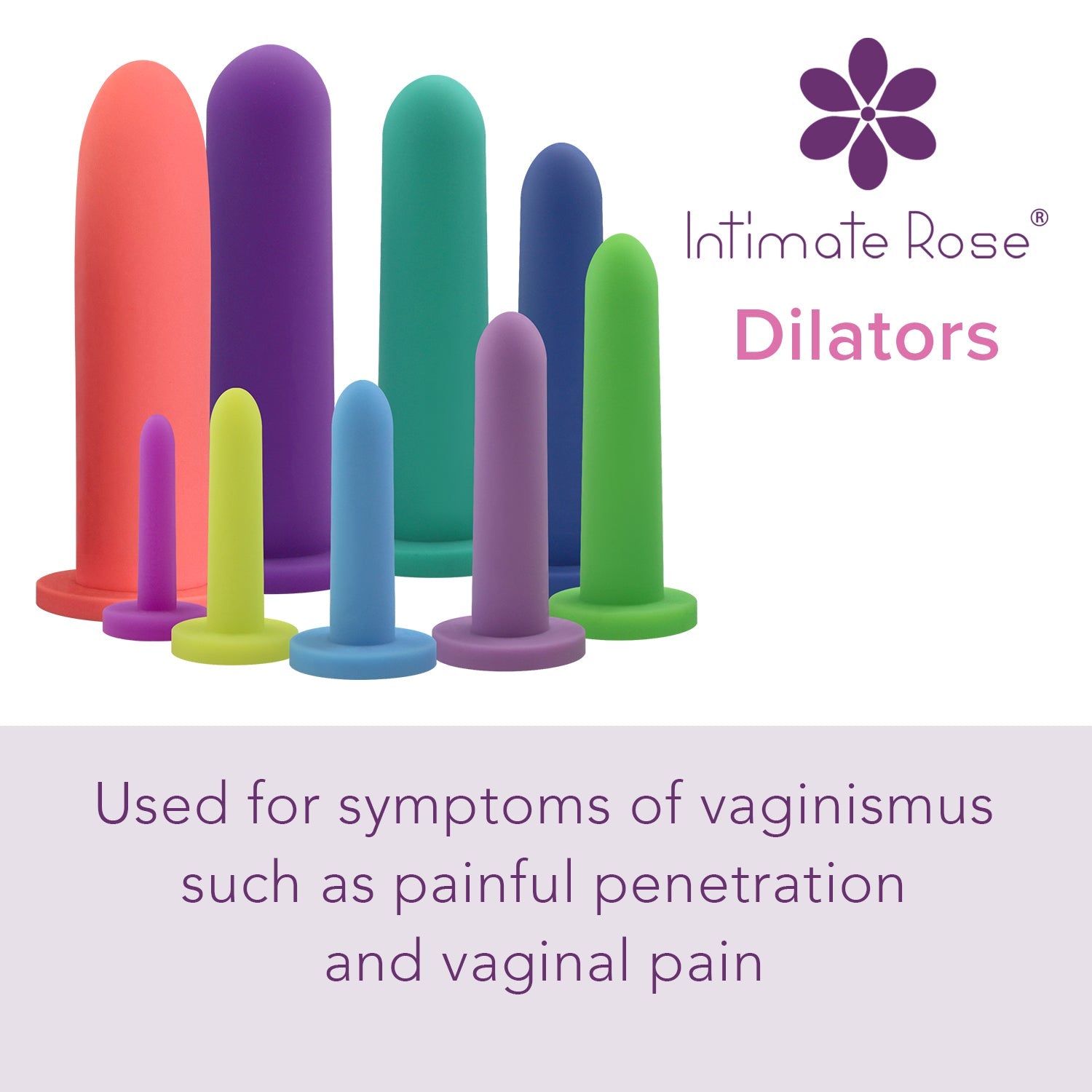 Intimate Rose | Silicone Trainer (Dilator) Size 5