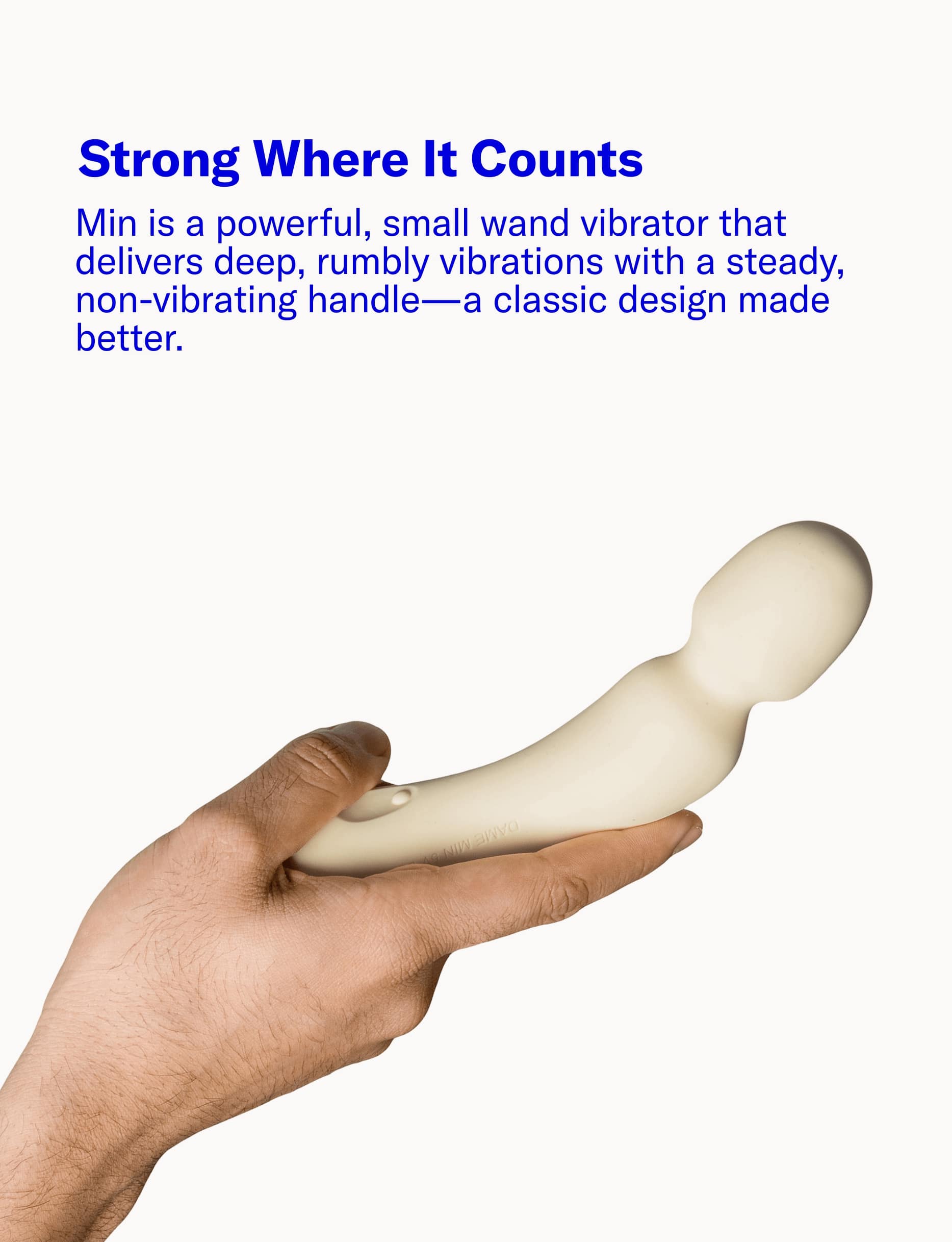 Min Mini Wand Vibrator