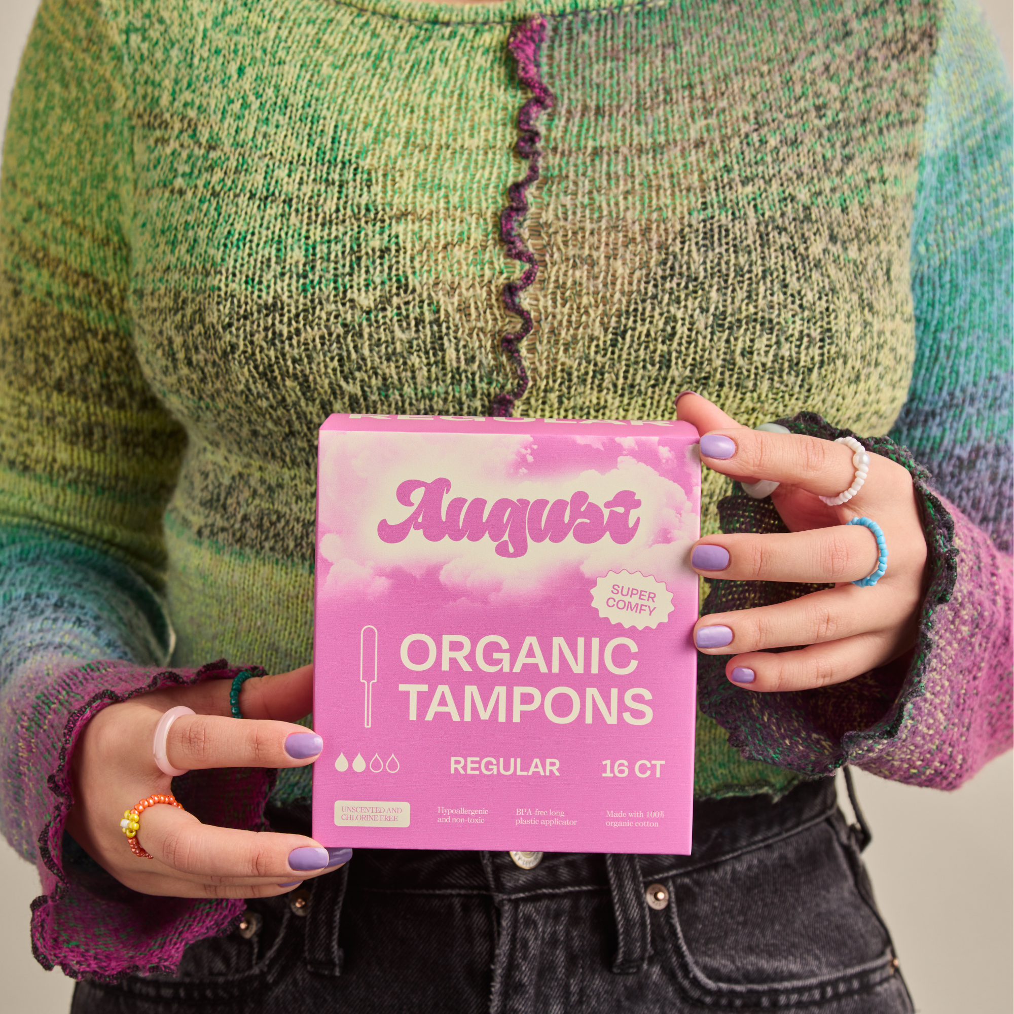 Organic Regular Tampons (16 Pack)
