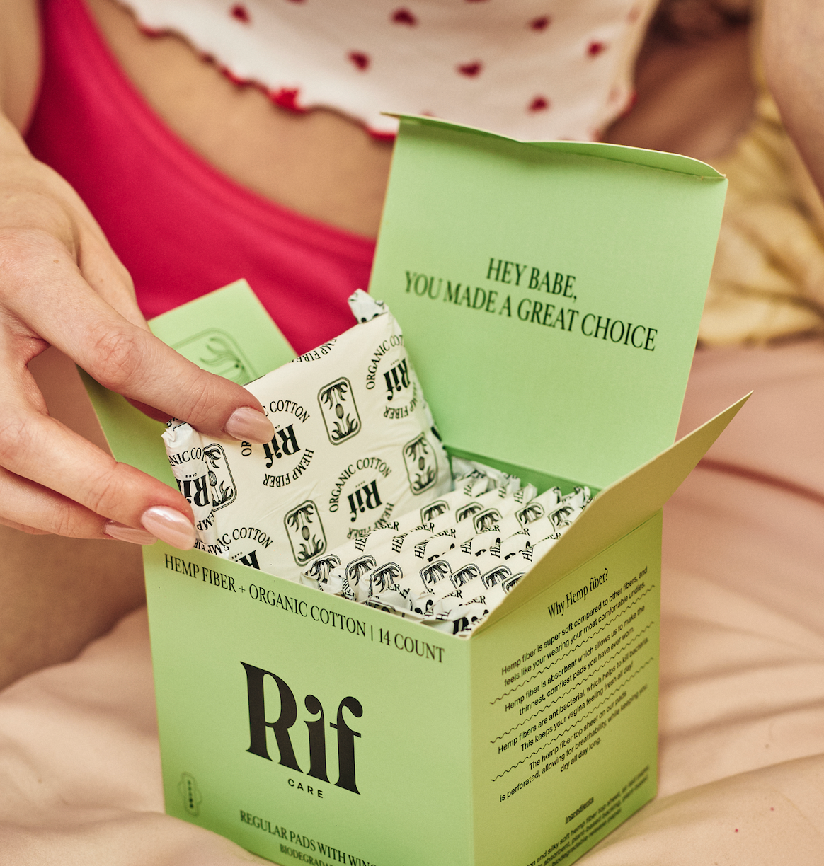 Organic Regular Pads (14 Pack)