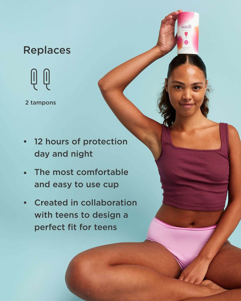 Saalt Teen Menstrual Cup