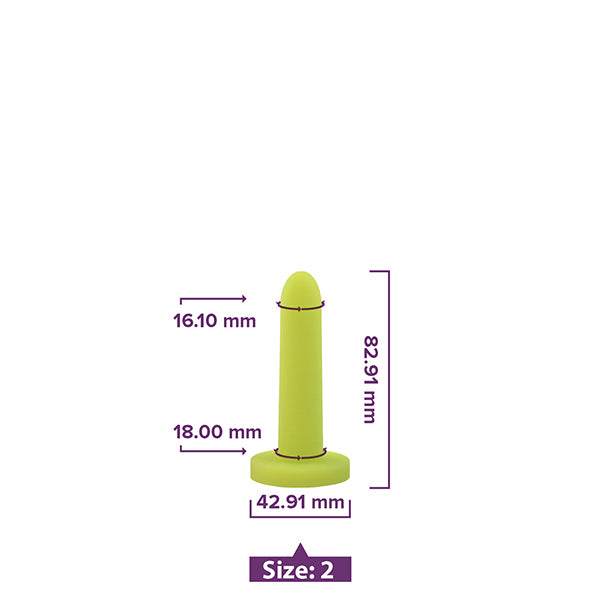 Silicone Trainer (Dilator) Size 2
