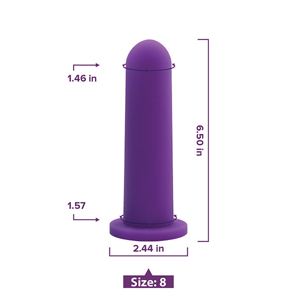 Intimate Rose | Silicone Trainer (Dilator) Size 8