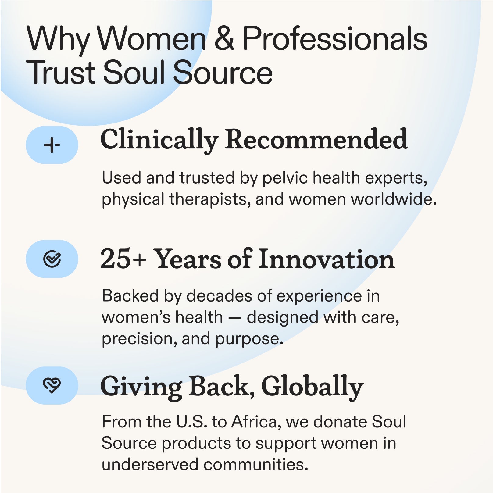 Soul Source | Silicone Vaginal Trainers - Large Set