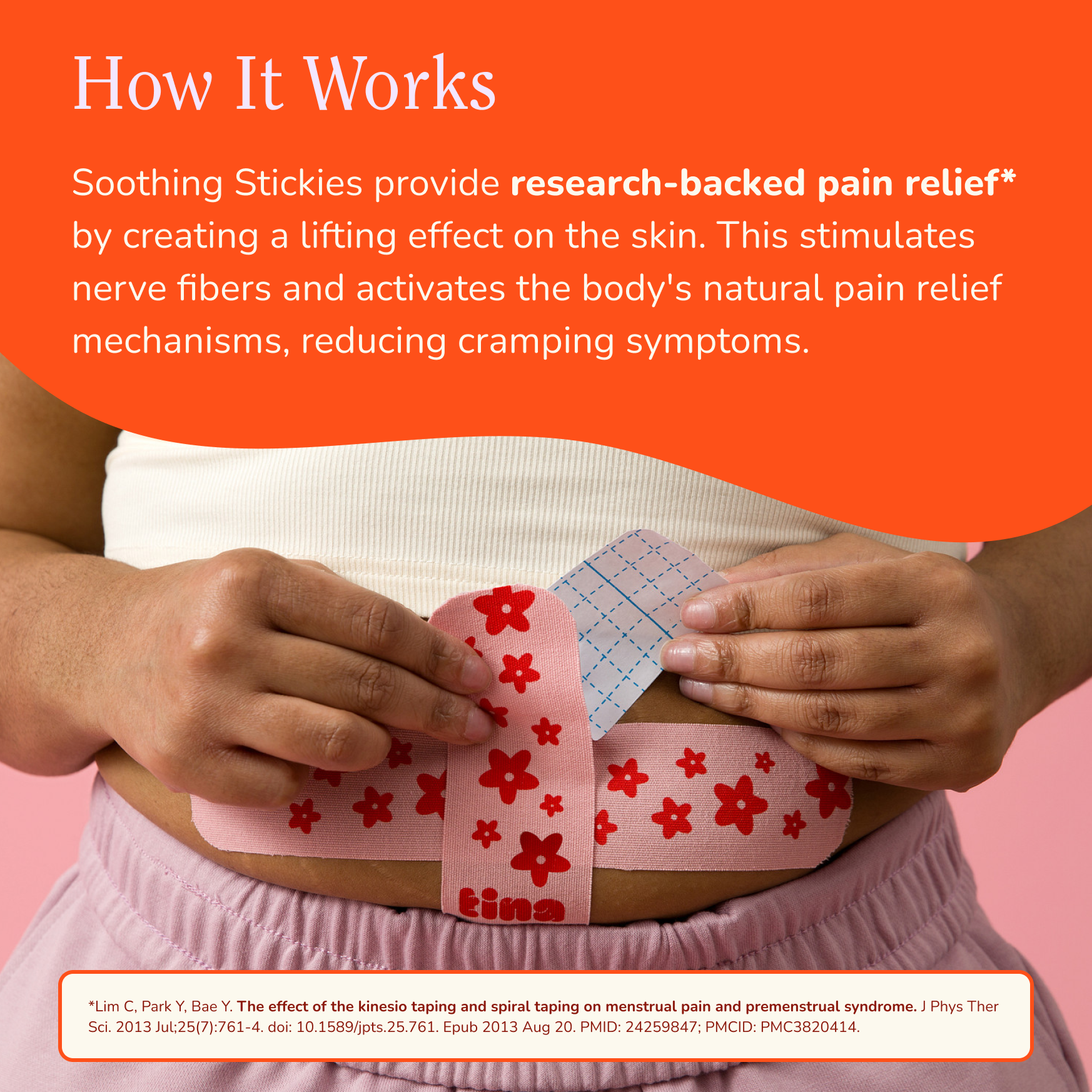 Soothing Stickies for Cramp Relief