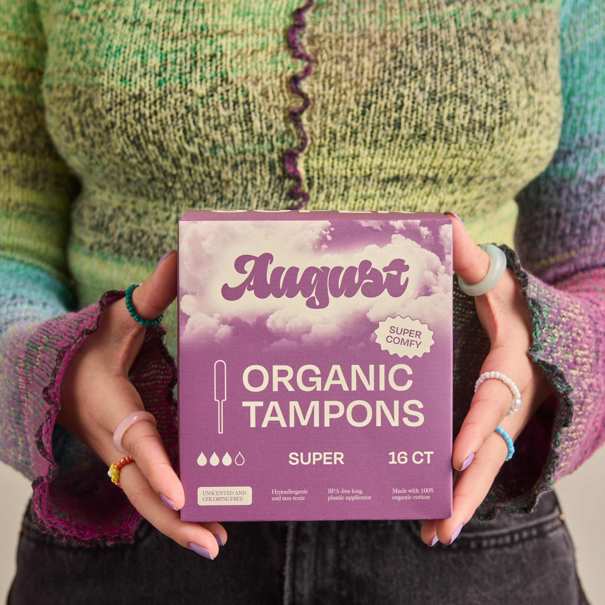 Organic Super Tampons (16 Pack)