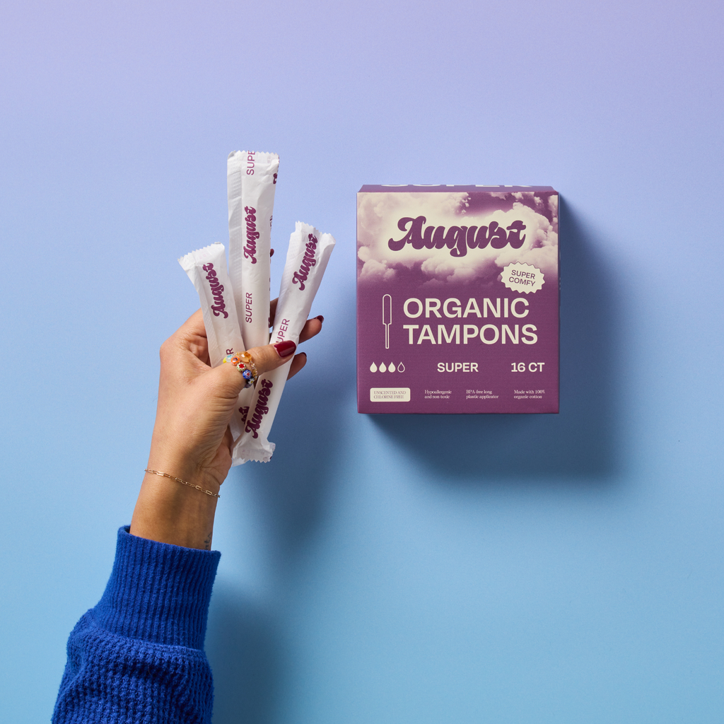 Organic Super Tampons (16 Pack)